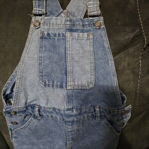 Women's Blue Denim Overalls